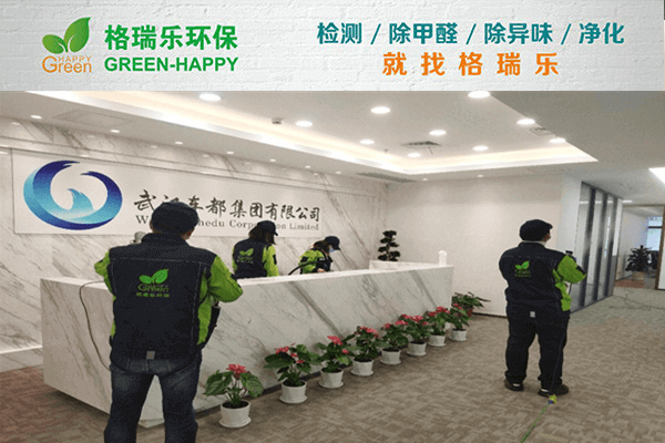 進(jìn)口設(shè)備＋專研配方！武漢除甲醛效果說話！