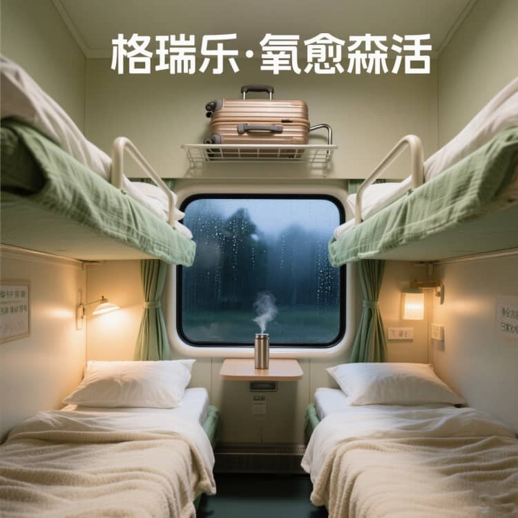 格瑞樂?氧愈森活 - 臥鋪車廂空氣凈化解決方案：讓每一段旅程都安睡在森林般的清新里