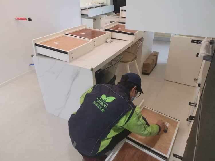 沌口除甲醛：格瑞樂蠻扎實！